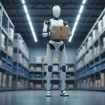 人型ロボット　物流現場
