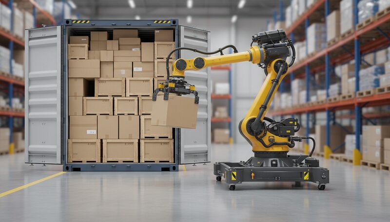 XYZ Robotics／三井物産グローバルロジでデバンニングロボットの実証完了について