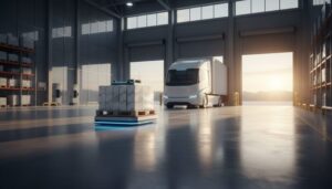 浜名梱包輸送／EVトラックとパレット運搬の自動化でロボットを導入について