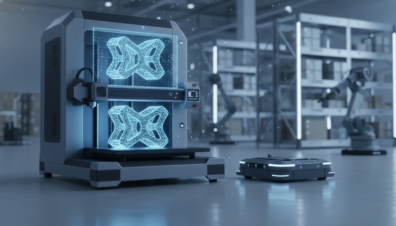 How Physics-Based Simulation and 3D Printing Are Rewiring the Supply Chainについて