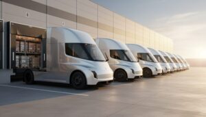DHL adds Tesla Semi to California fleetについて