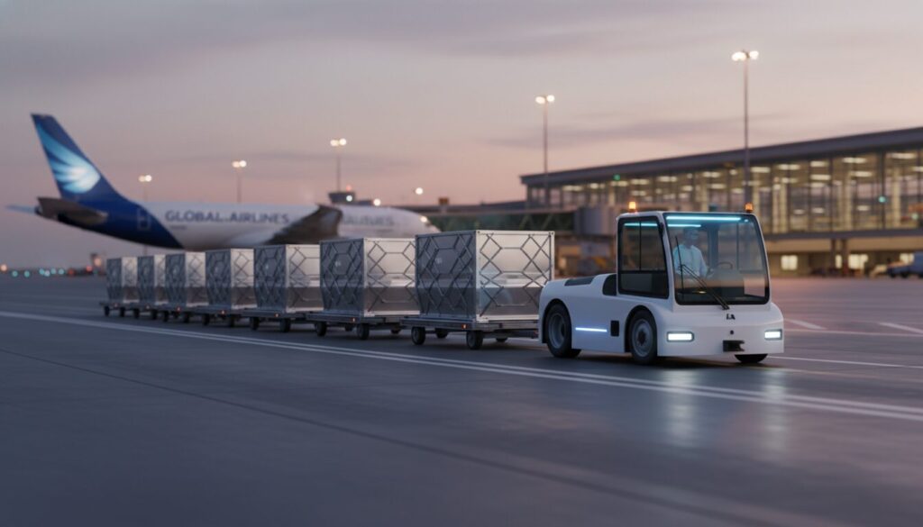 全日空、豊田自動織機／羽田空港制限内で自動運転レベル4実用化について