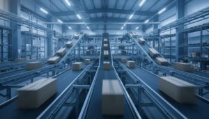 椿本チエイン-GINFON製3D立体クロスベルトソータ「3D Nexus Sorter」を試験導入について