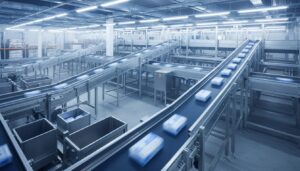 椿本チエイン／冷凍・冷蔵食品仕分け3D立体クロスベルトソータ試験導入について