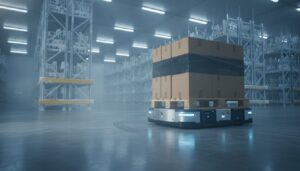 江崎グリコ／関西フローズンの冷凍倉庫にAGV導入、社員の負荷軽減へについて