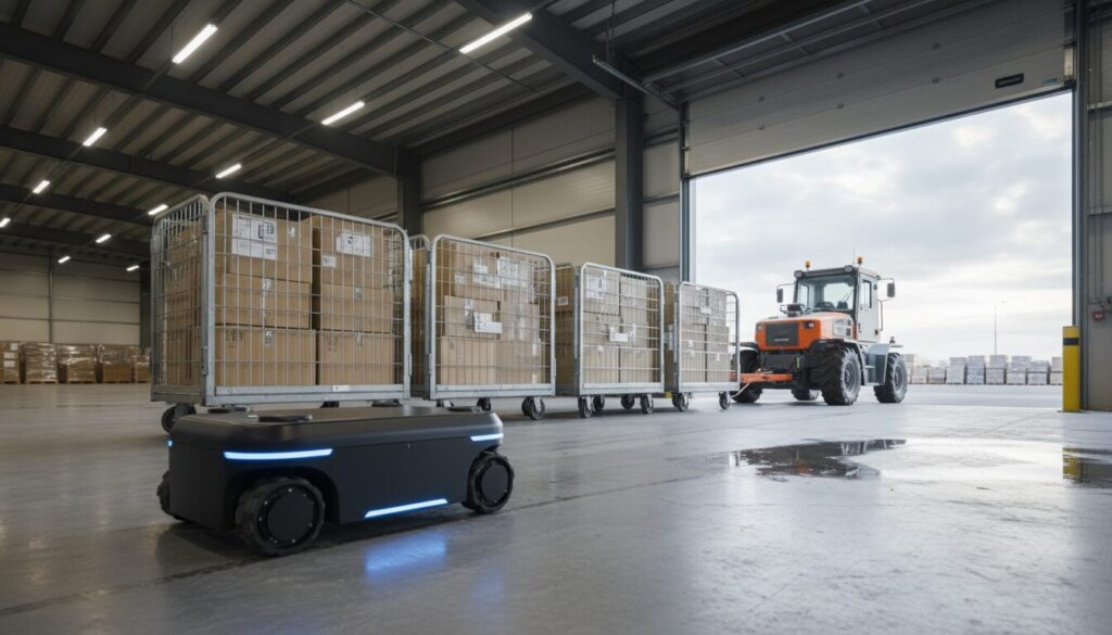 Gaussy／「Roboware」のAMRラインナップに牽引型、Wi-Fi不要型を追加について