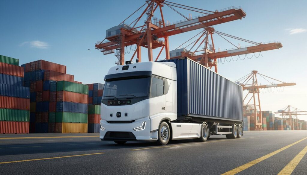 自動運転トラック「Trunk Tech」が香港上場へ、世界初の港湾無人化を実現について