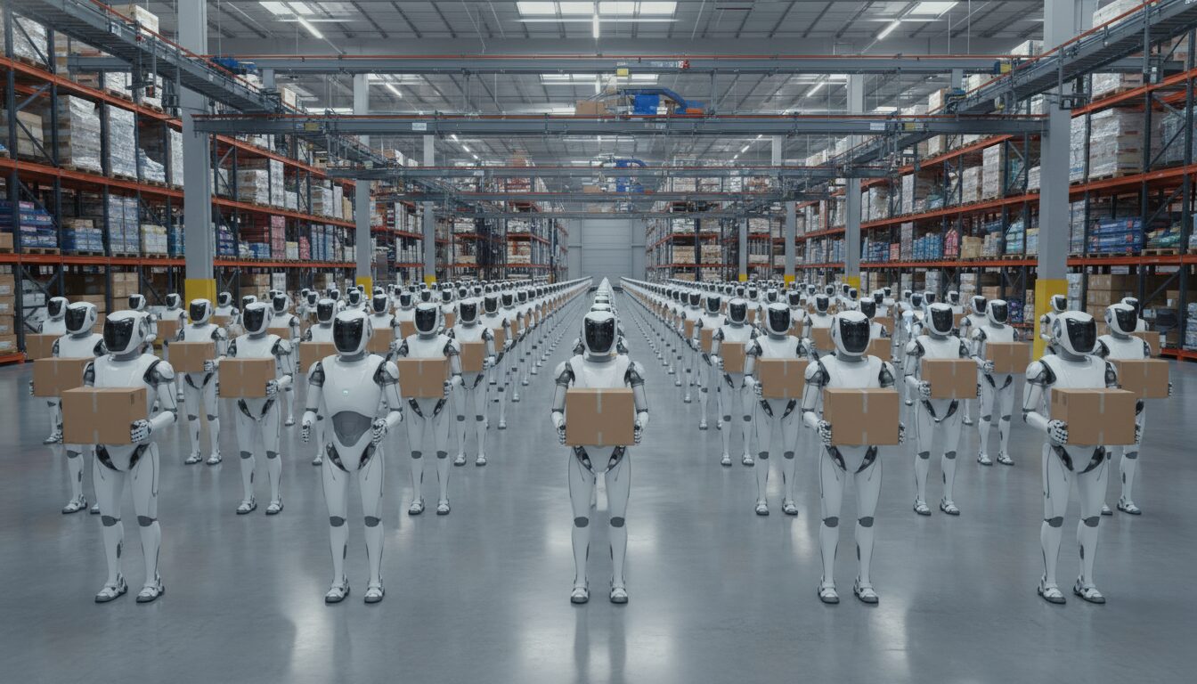 人型ロボット「月100台量産」の衝撃。中国25歳博士が示す安価な自動化 – LogiShift（ロジシフト）