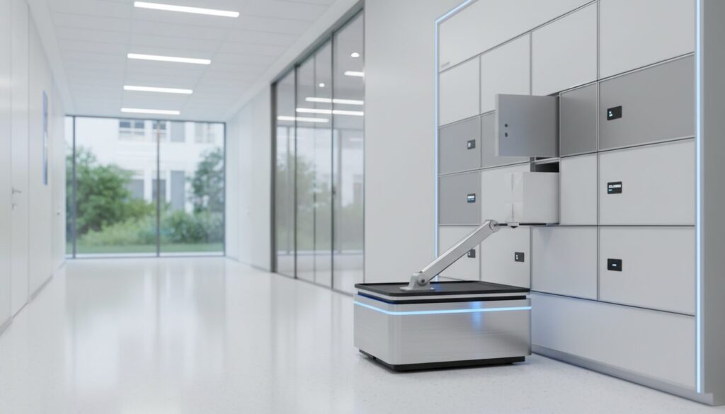 Arrive Point smart mailboxes free up hospital staffers for patient care