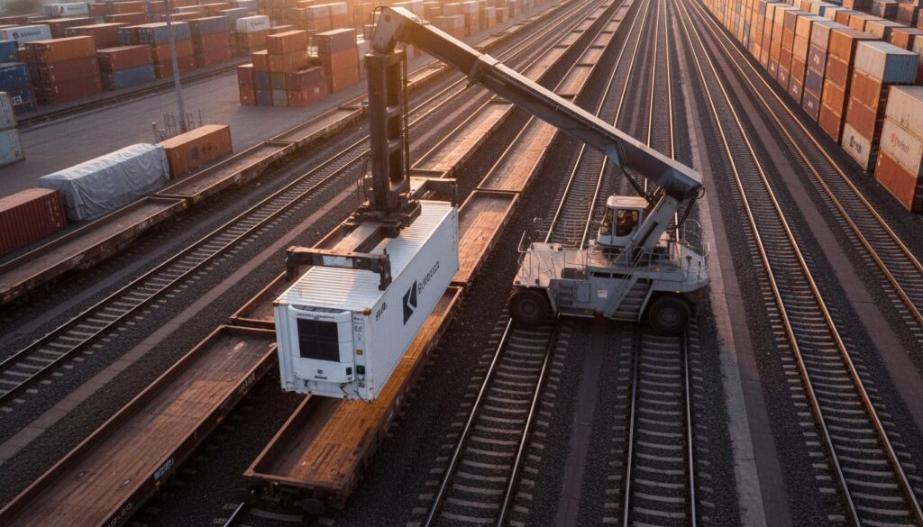 ブルボン、不二製油など５社　３１フィート冷蔵コンテナでラウンド輸送を開始