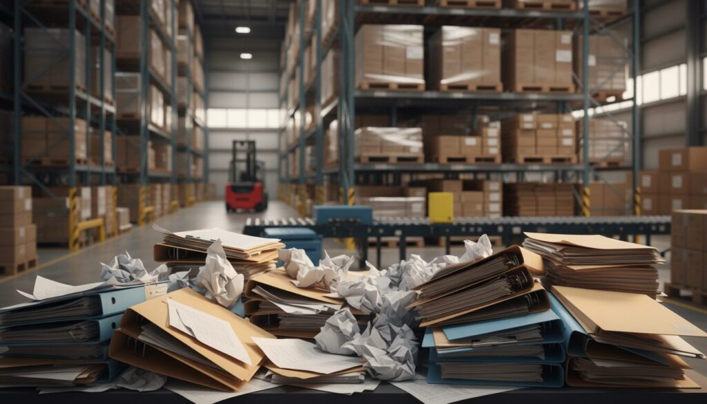 物流契約管理、5割超が紙・エクセルに依存