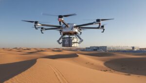 京東物流、サウジでドローン配送を実証　1時間超を15分に短縮