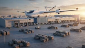 世界初のハイブリッド大型無人輸送機、中国・重慶で初飛行に成功