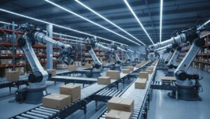 Mujin-日本運輸様、MujinOS採用で変種変量生産に対応する次世代DX部品供給ロボット倉庫を構築