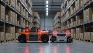 Hero image for 異機種ロボット（AMR/AGV）を統合制御する「WES」導入の失敗事例（準備中）