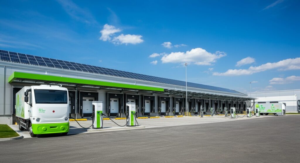Hero image for EVトラック・太陽光倉庫の導入メリットと、政府補助金活用ガイド