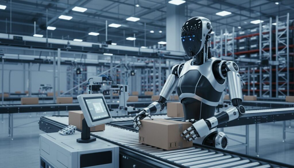 ヒト型ロボットが仕分け・梱包 ダイフク、工場無人化へ3年後にも実証 - 日本経済新聞