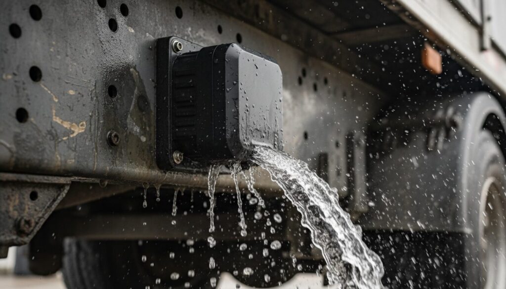 ドコマップジャパン、Teltonika Telematics製GPS端末と連携IP69K対応 バッテリー直結型GPS端末を提供