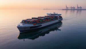 世界最先端の自動運航機能を備えた新造定期内航コンテナ船、世界初となる自動運転レベル4相当での商用運航開始