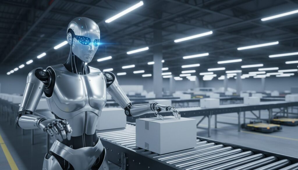 Techman Robot showcases humanoid system with motion capture training at GTC 2026