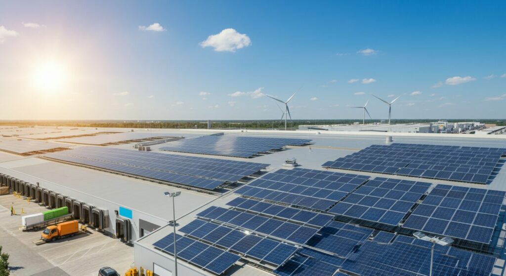 Q.ENEST（キューエネス）、ECロジスティクス企業へ、１年契約によるオフサイトPPAおよび ...