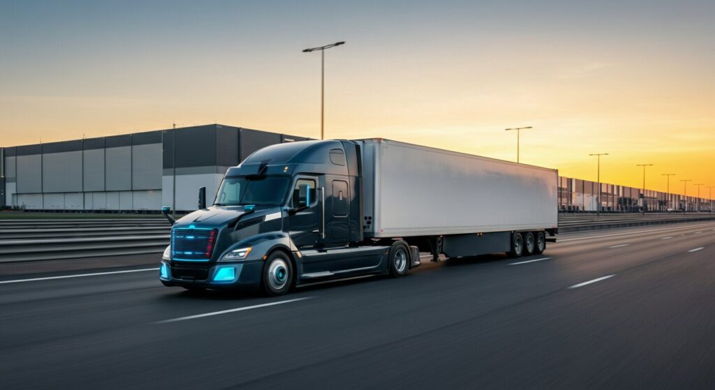 T2、ユニチャーム、キューソー流通システム／自動運転トラックによる幹線輸送の実証実験を開始