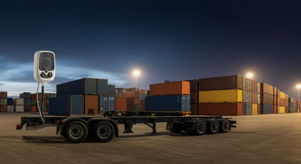 ドコマップ×ORBCOMM連携｜電源不要のトレーラ向けGPSがもたらす3つの効果