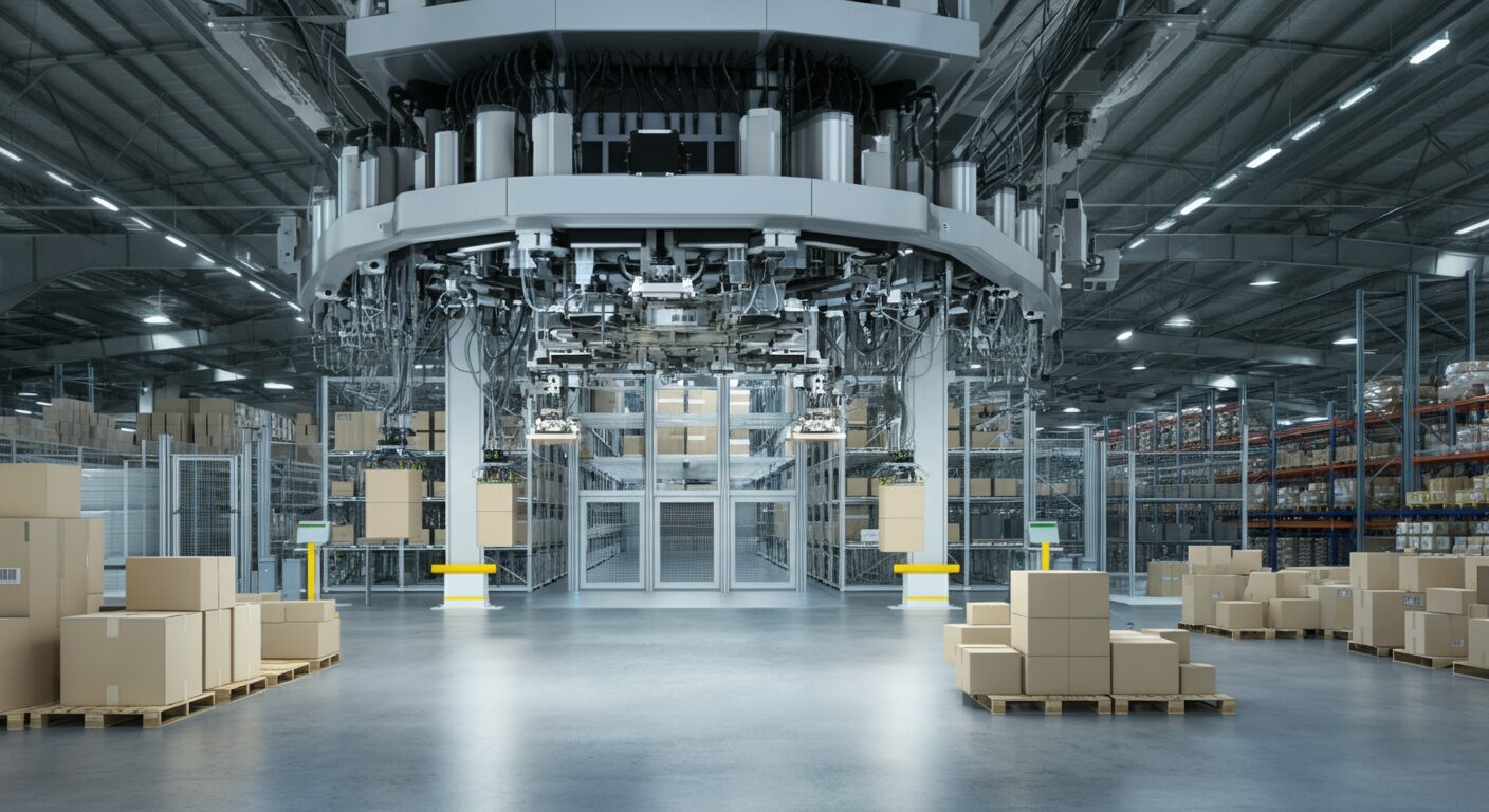 倉庫の床面積不足を解消!米Logic天井吊り下げ型ロボットが変える3つの常識