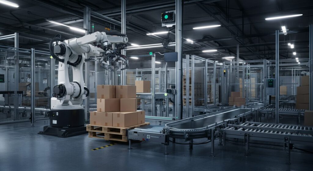 ABB提携！既存倉庫の混載パレタイズを完全自動化する3つのAI活用法