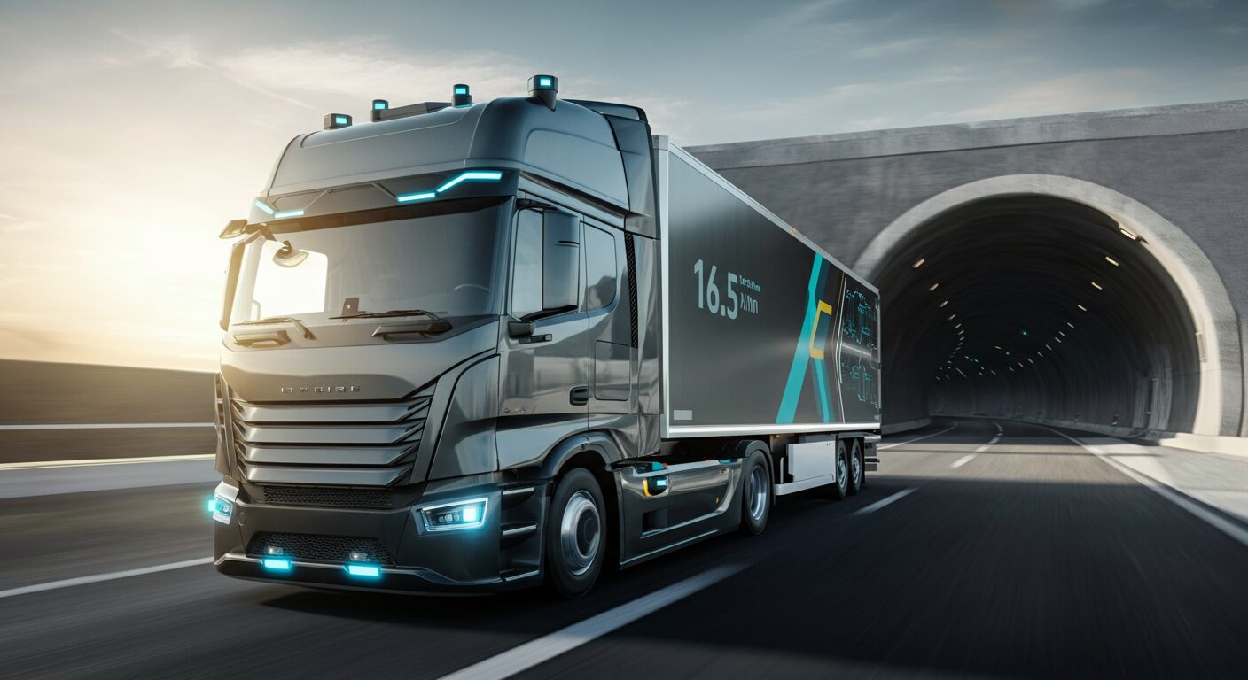 ロボトラック等5社の自動運転セミトレーラー実証成功！3つの難所克服と物流変革