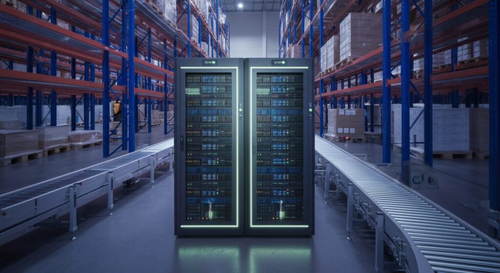 1時間1500万の損失を防ぐ！米国発ハイブリッドWMS・3つの強靭化策