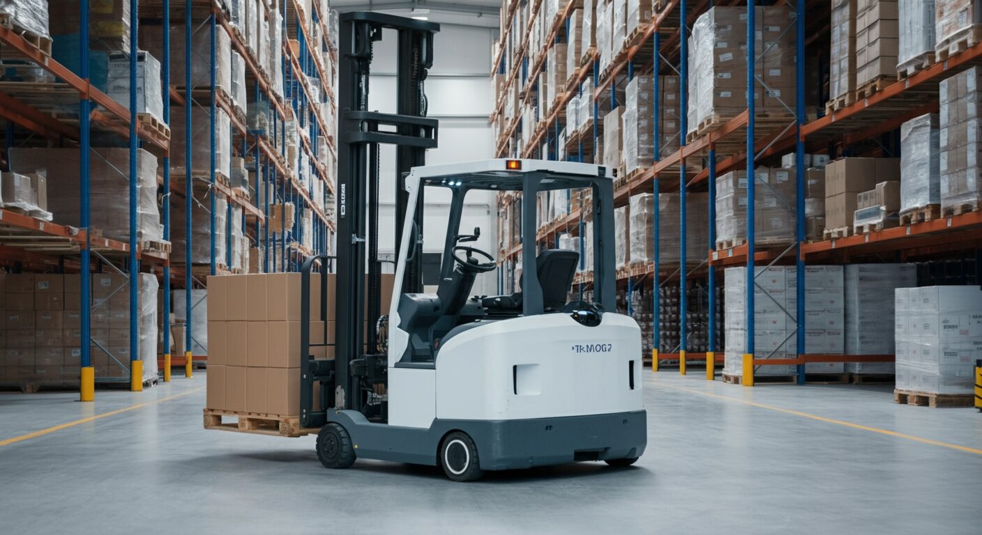 自動フォーク初回ロット完売！ハクオウロボが実現する即日稼働と2つの導入事例