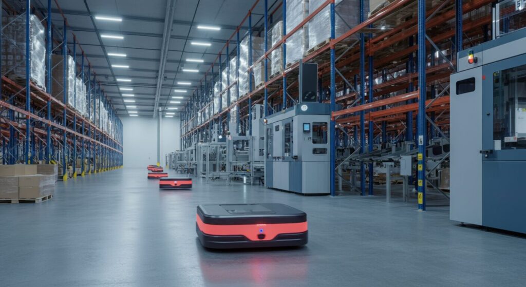 荷待ち92%・人時63%削減！AMR110台でEC物流を変革する3つの自動化手法