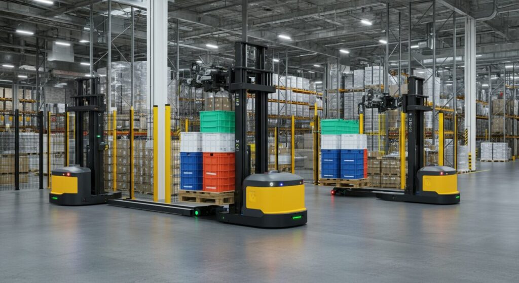 AGV導入でピッキング効率化！コープ自然派・加古川センターが示す3つの変革