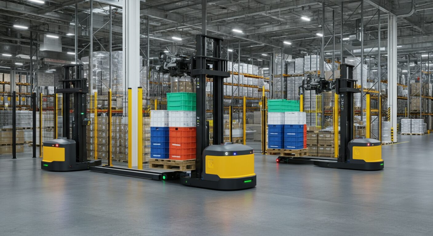 AGV導入でピッキング効率化！コープ自然派・加古川センターが示す3つの変革