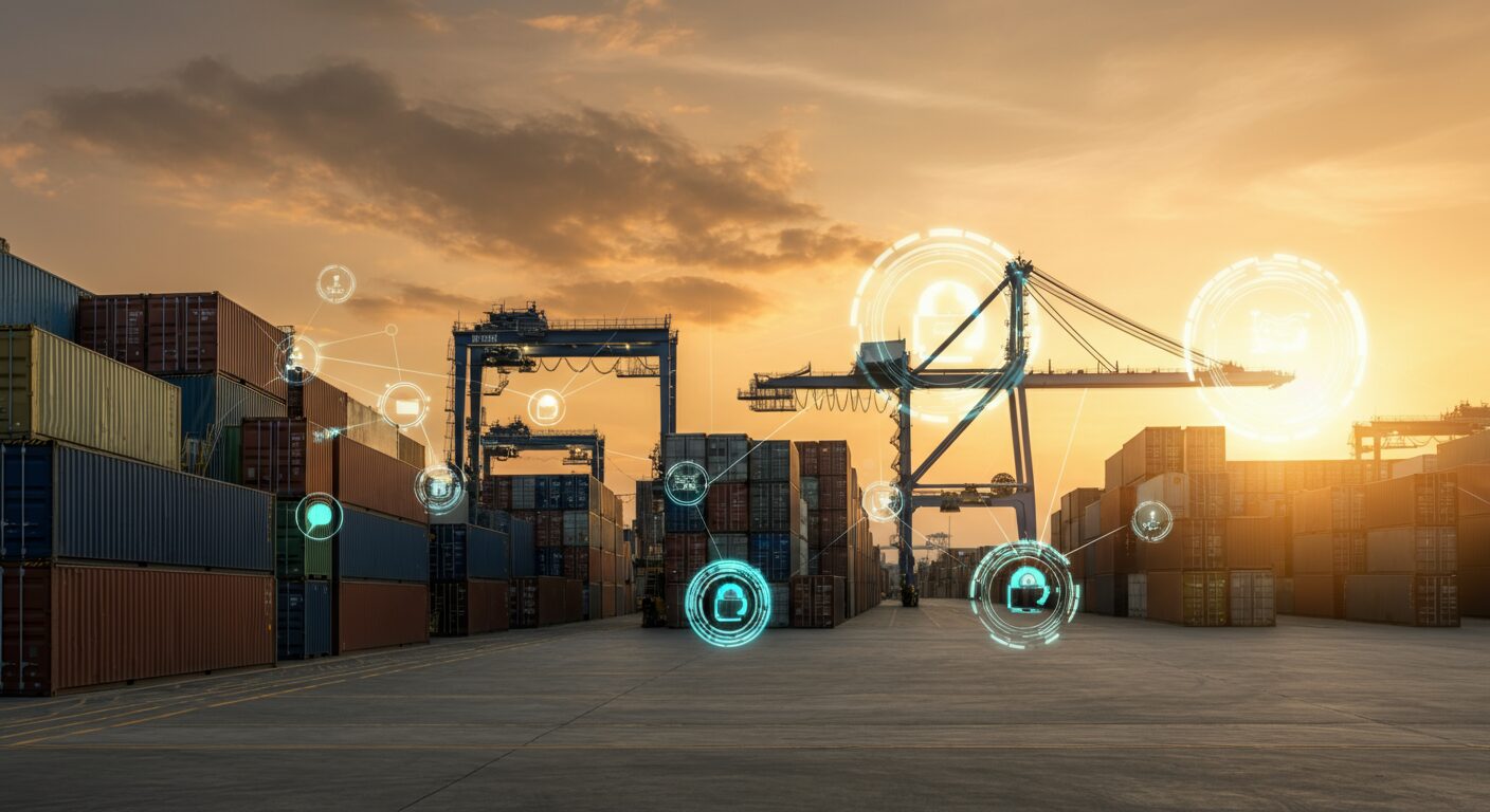 ヤード荷役最適化で港湾混雑を解消！サイバーロジテックのAI活用と海外3地域の事例