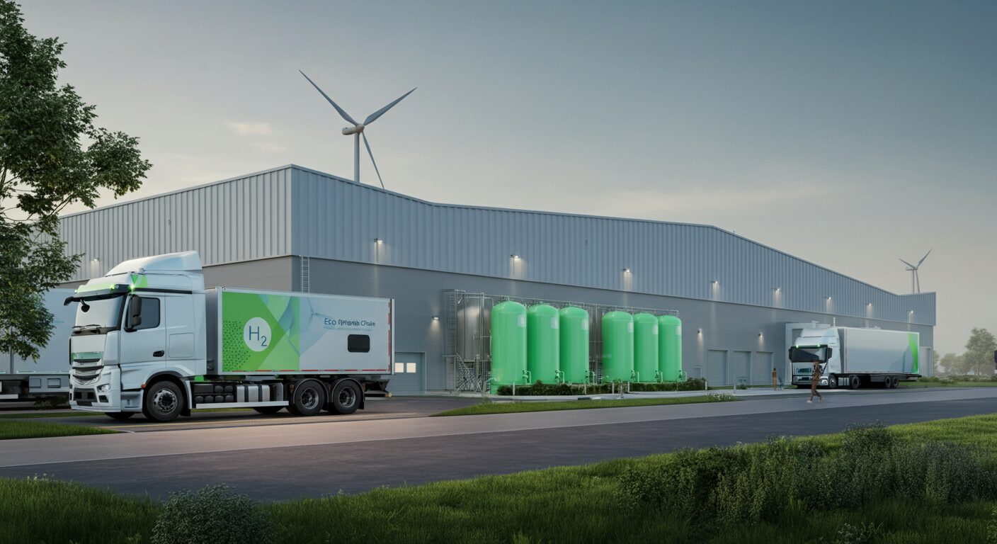 国交省の令和8年物流脱炭素化事業！水素・バイオマス導入3要件と次世代戦略