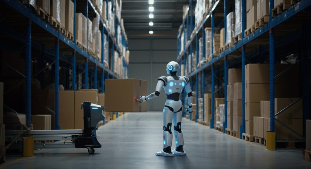 JAL×GMOヒューマノイド実証！既存倉庫を改修せず自動化する3つの波及効果