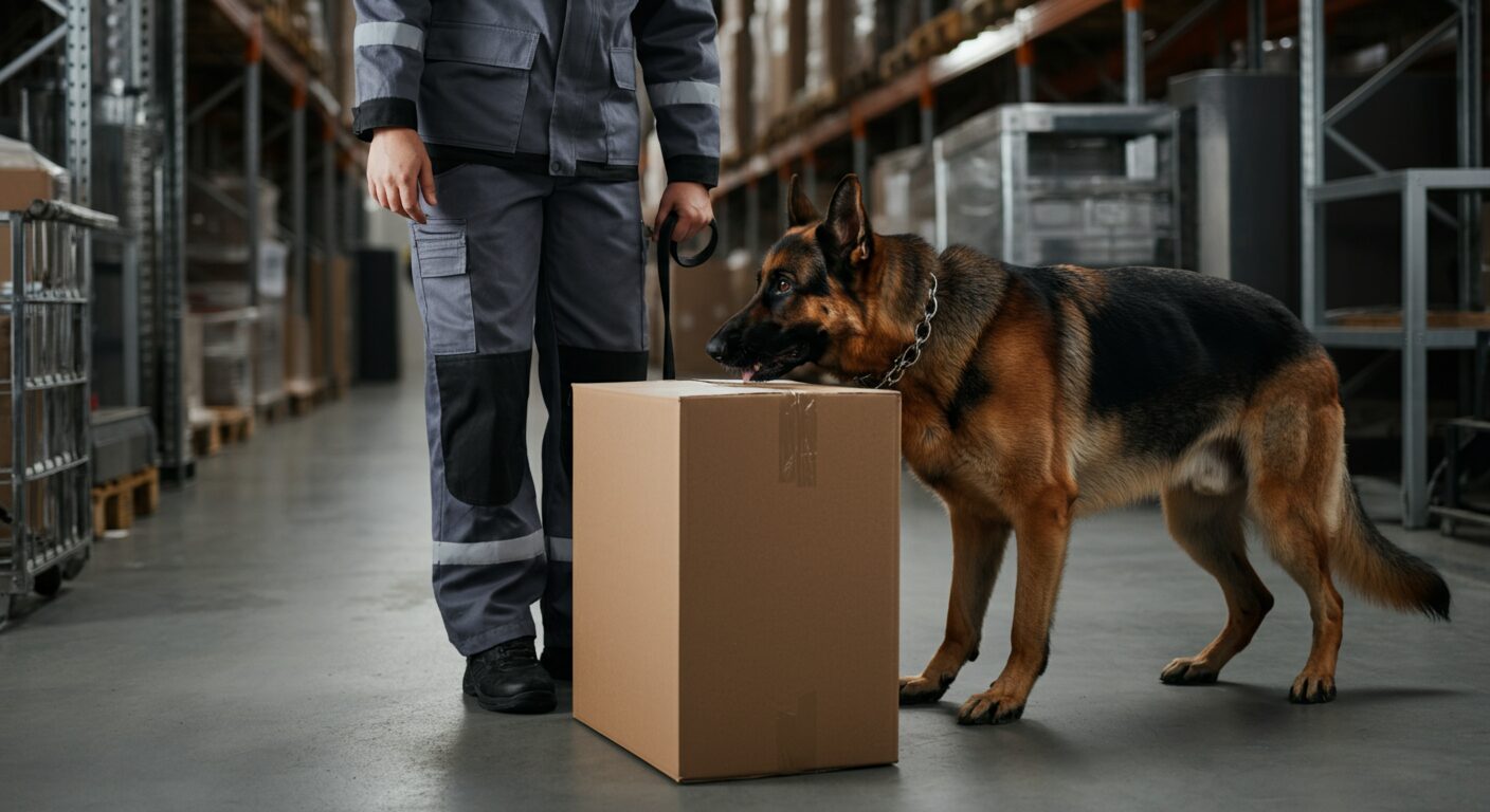 日本通運が2024年6月に探知犬を導入、輸出スピード維持の必須対応