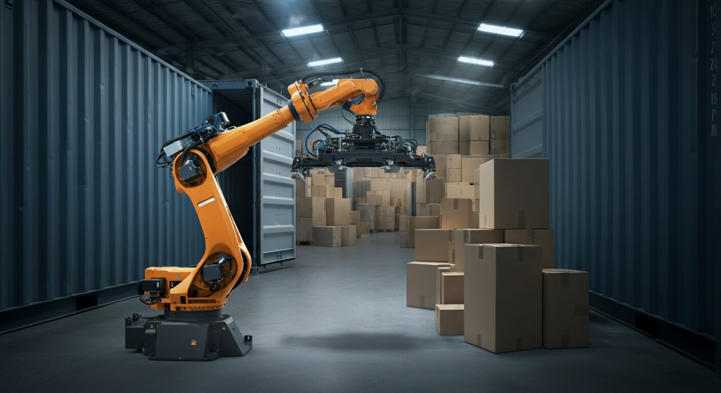 SGシステム株式会社が30kg対応ロボでデバンニング自動化を加速させる