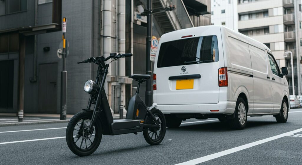 glafitが特定小型原付の配送実証を2026年7月開始、軽自動車への積載台数2倍でラストワンマイル効率化へ
