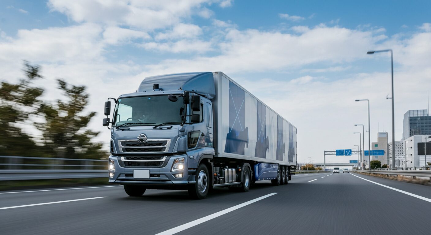 センコー・フジ・オリックスら4社、2026年内の関東－関西間トレーラー自動運転実証で輸送安定化へ