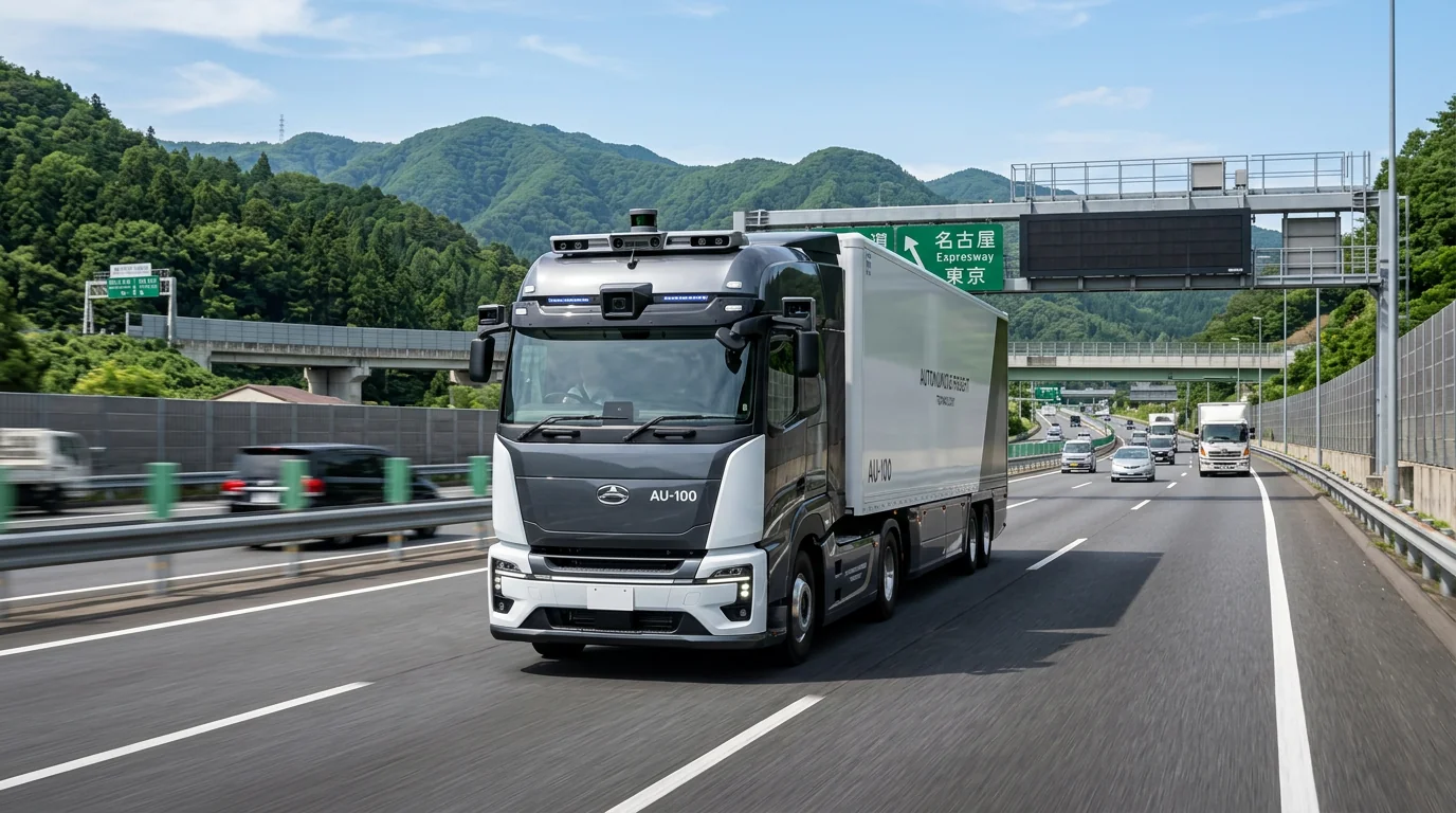 自動運転260km完遂の株式会社ロボトラック、資金調達52億円で幹線輸送変革へ