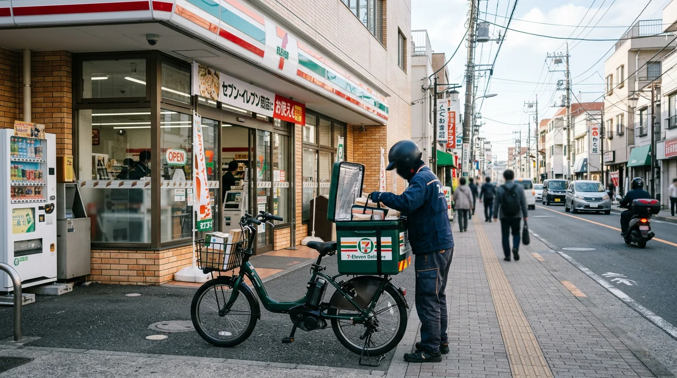 セブン＆アイ・ホールディングスによる約2万1000店舗の即時配送網が加速