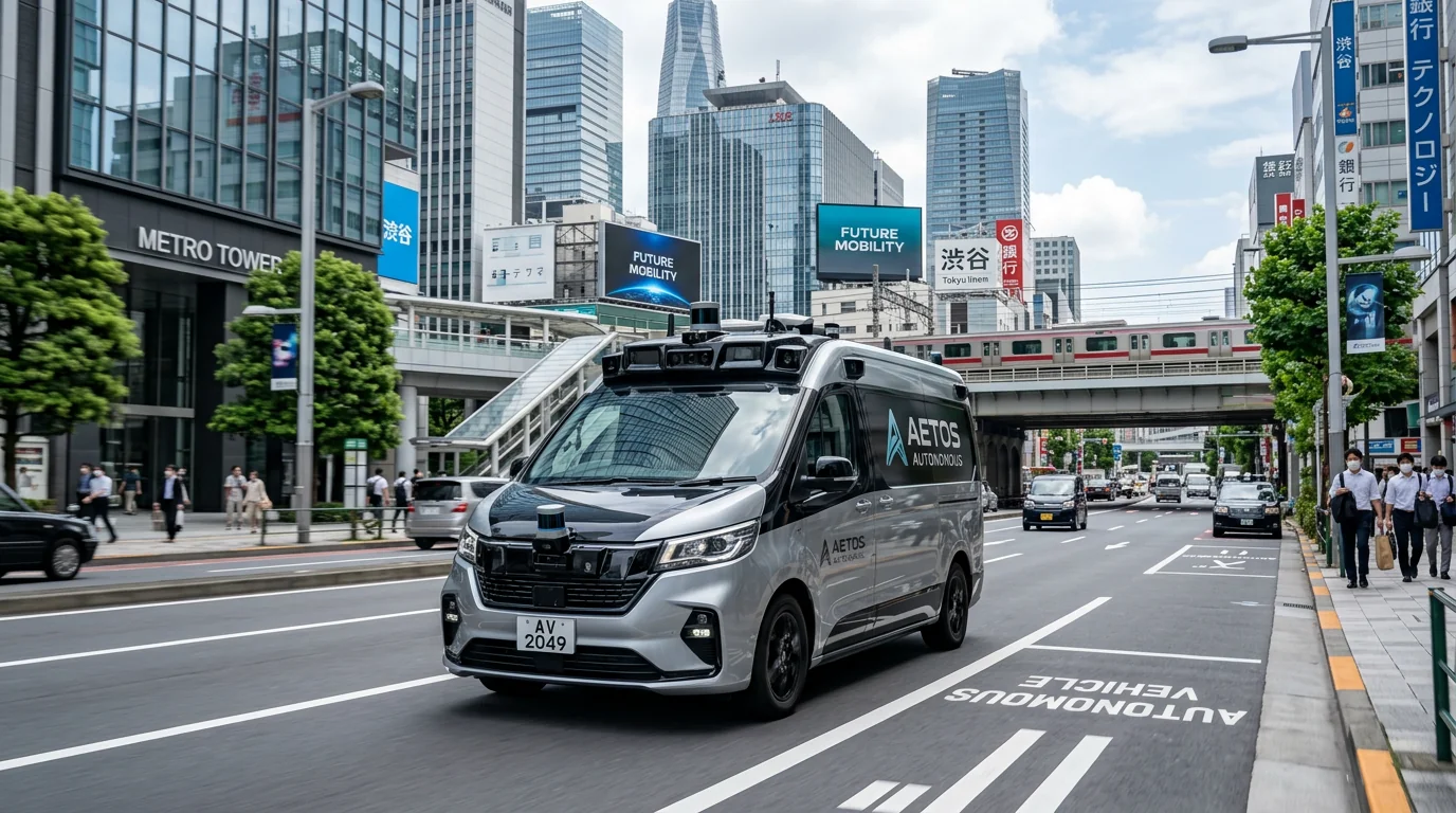 NTTドコモビジネス等、2026年9月11日より自動運転3台で省人化検証