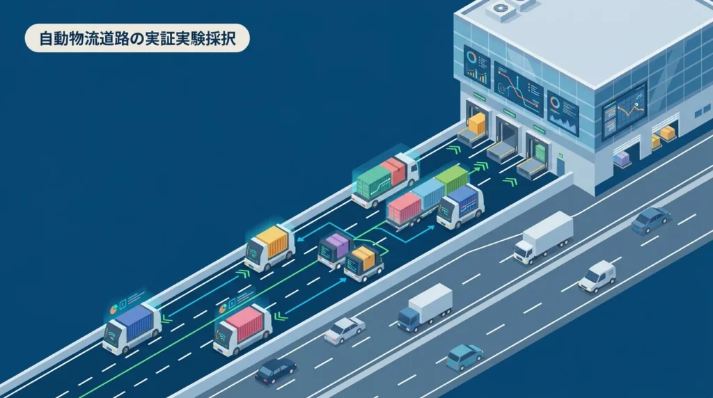 自動物流道路の実証実験、国交省が2026年9月に西濃運輸など7グループ採択