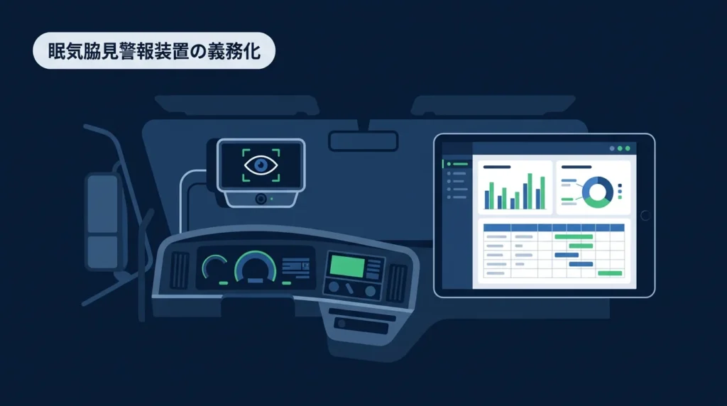 トラックも眠気・脇見警報装置が義務化、新型車は2031年9月から適用開始
