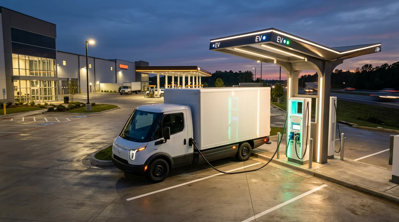 ENEOS、全長9m対応EV充電SSを65カ所拡充｜中型トラックの運行網拡大