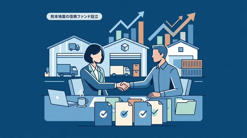 2026年熊本地震で最大50億円の復興ファンド設立へ、倉庫・運送の多重債務を支援