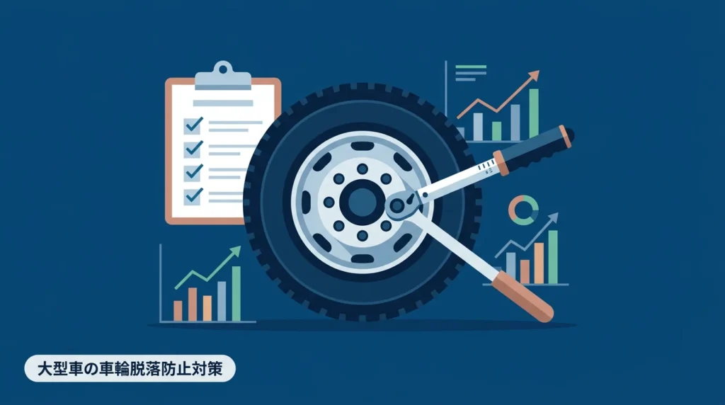 大型トラック等の車輪脱落事故が128件に増加、国交省が2026年10月から防止対策周知